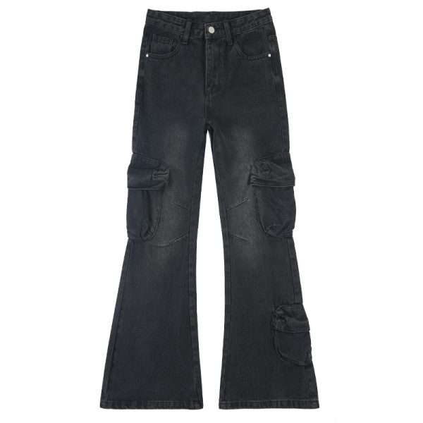 American Style Loose Cargo Jeans Women - Image 4